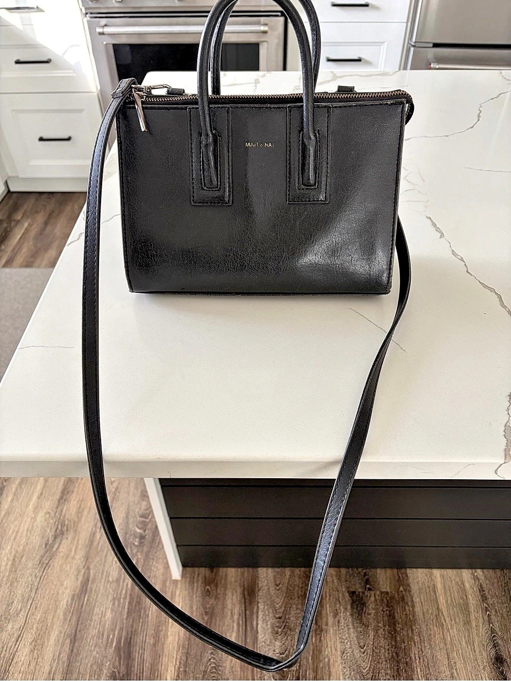Matt & Nat Black Tote Bag